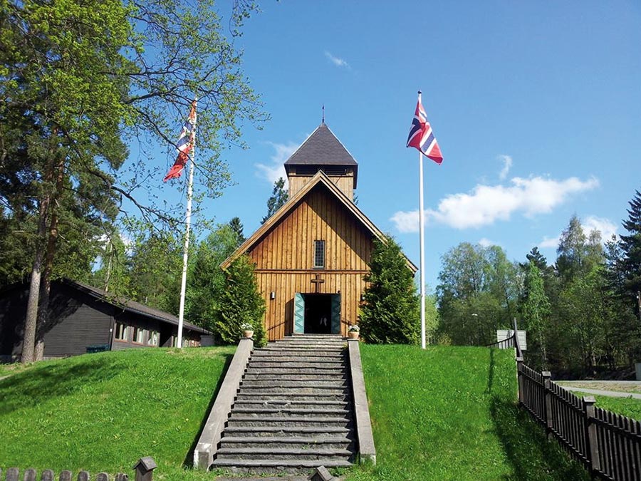 Skoklefall på Skoklefall/Tangen.